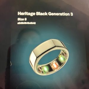 Oura size 8 gen 3 ring